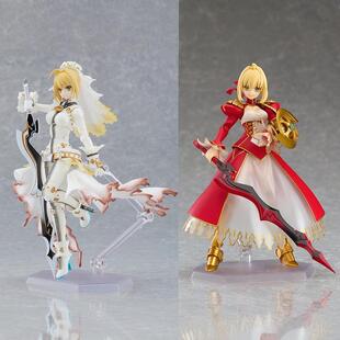 fate fgo saber 尼禄 婚纱 Max Factory figma 可动 正版 手办