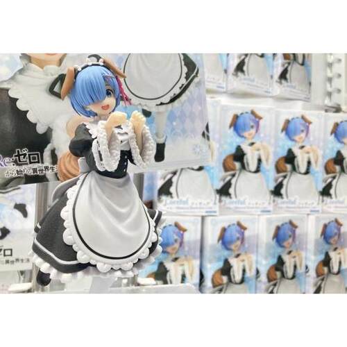 re0 从零开始的异世界生活 犬服 狗狗 蕾姆 雷姆 手办 taito 正版