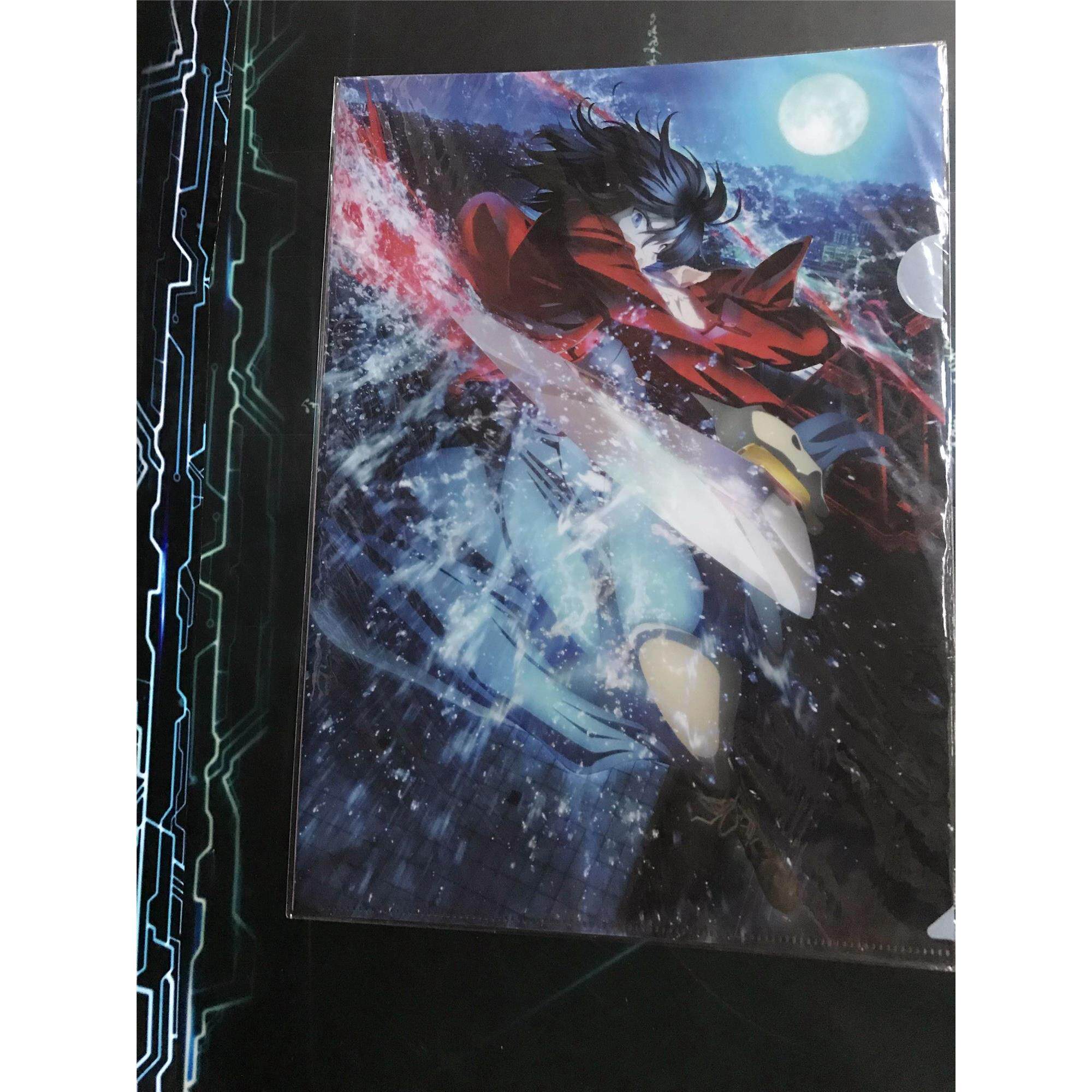fate fgo 空之境界 俯瞰风景 两仪式 saber A4文件夹 日版现货