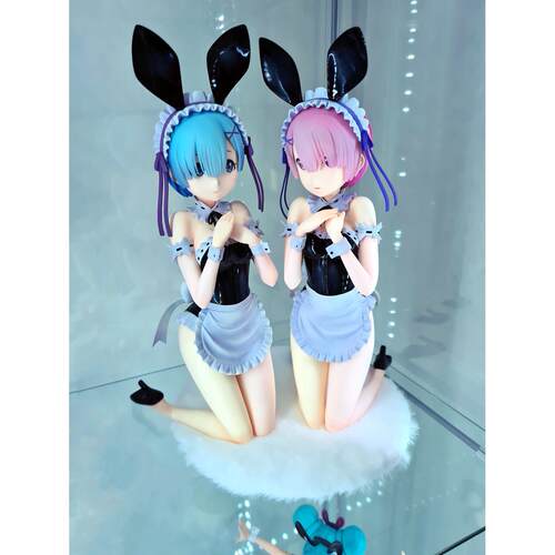 re0 从零开始的异世界 兔女郎 蕾姆 拉姆 生足 手办 freeing 正版