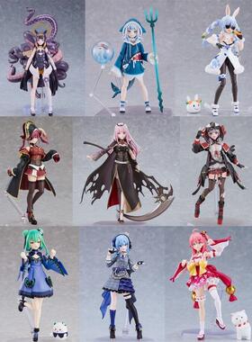 hololive 噶呜古拉 宝锺玛琳 樱巫女 可动 MaxFactory figma 模型