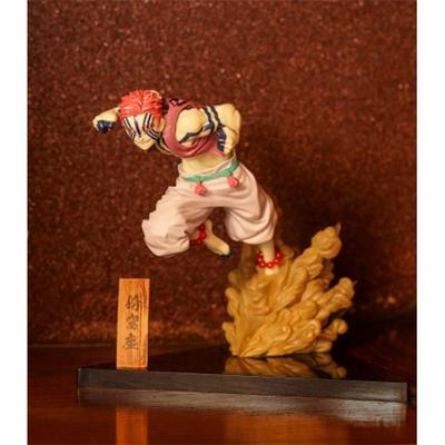 鬼灭之刃 上弦三 猗窝座 黎明之际 手办 万代 眼镜厂 一番赏 正版