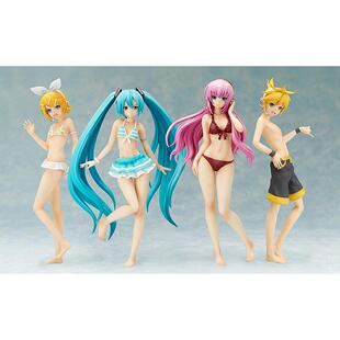 VOCALOID 初音未来 巡音LUKA 镜音铃连 泳装 手办 FREEing 正版