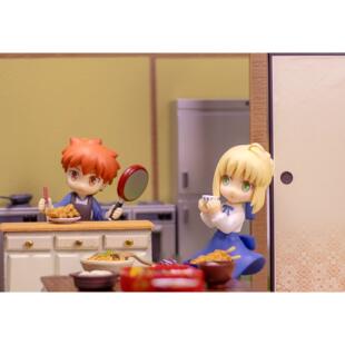 fate fgo 卫宫家今天的饭 士郎 saber 盒蛋 世嘉 手办 sega 正版