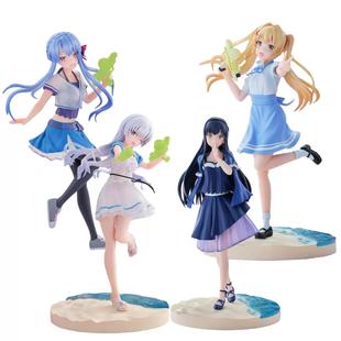 夏日口袋 鸣濑白羽 久岛鸥 空门苍 轴文德斯 泳装 世嘉 sega 手办