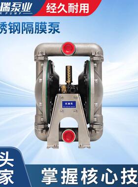 厂家供应1寸不锈钢泵DN25气动隔膜泵66612B-344-C