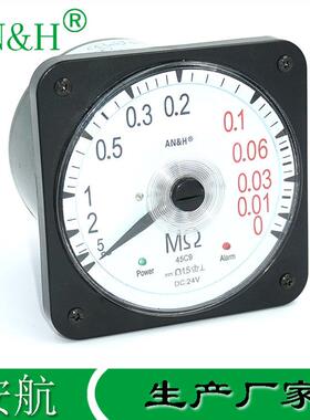 船用绝缘表45C9直流绝缘表DC24V45C8AH110CMPV-11直流绝缘表