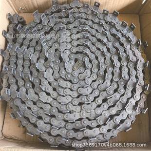 玻璃磨边机输送链条-直边机铁链条-传动链-压板铁链条-输送带-