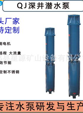 深井泵220v潜水泵不锈钢深水泵高扬程大流量抽水泵机