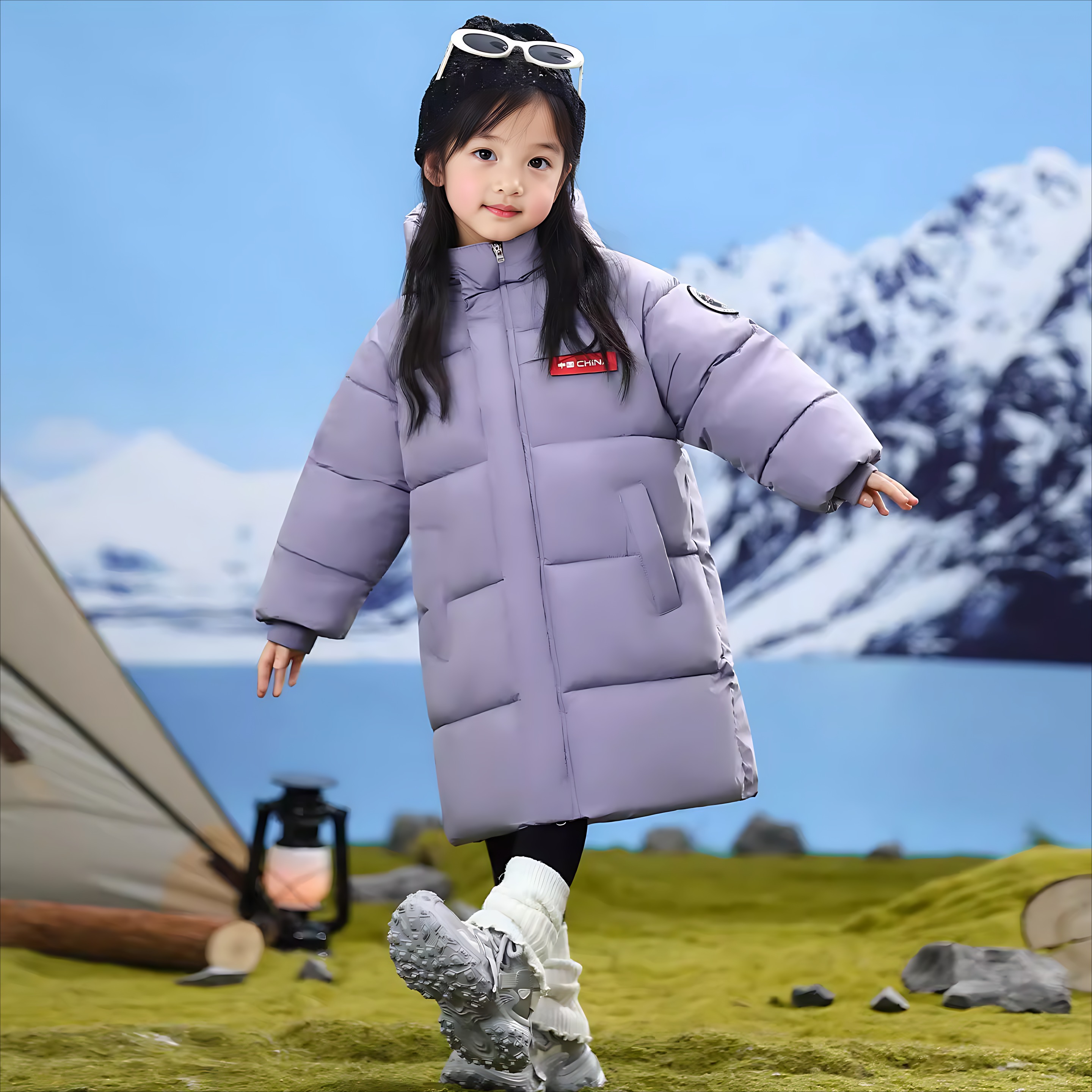 2025新款加厚羽绒棉服童装