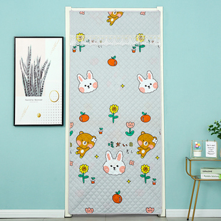 保暖防风冬天门帘空调保暖挡风冷库加厚家用隔音 棉门帘隔断帘冬季