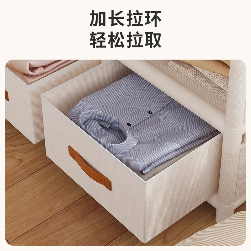 防尘晾挂衣架衣服置物收纳架子落地家用卧室内租房宿舍包包衣帽架