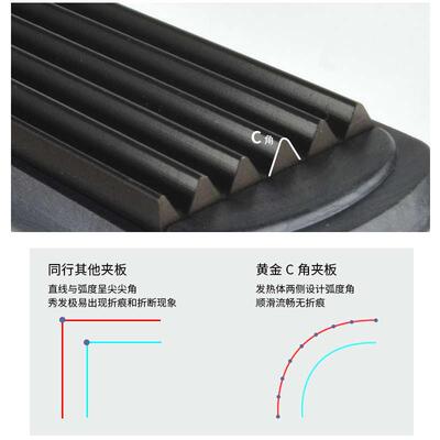 玉米须烫小型号夹板女迷你便携式卷发棒内蓬松神器垫发根头顶波浪