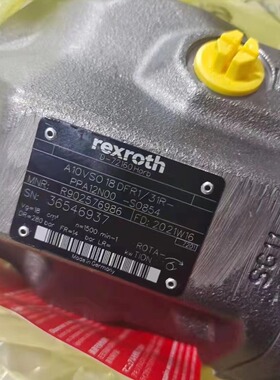 力士乐柱塞泵R902576986液压泵A10VSO18DFR1/31R-PPA12N00-SO854