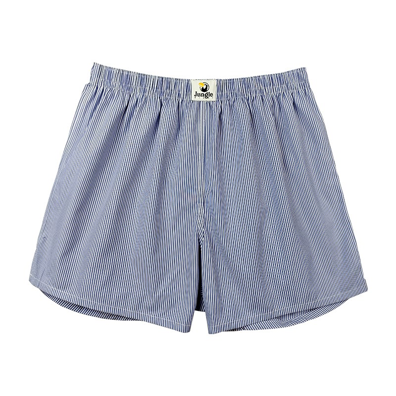 阿罗裤内裤男生平四角大码裤衩居家短睡裤孖烟通男士宽松舒适内裤