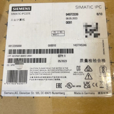 6ES7647-8BB51-0RA1工业计算机，原(议价)