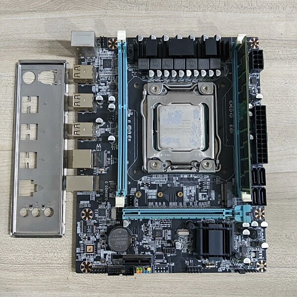 议价x79主板e5 2670v28G内存 三件套套装，cpu图片