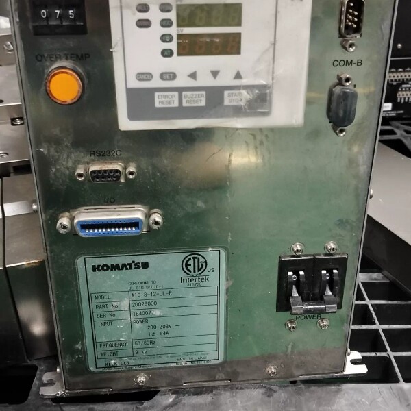 检修日本小松KOMATSU温度控制器,型号AIC-8-12-UL详询