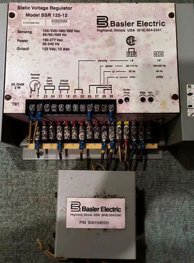 议价BASLER巴斯勒SSR、125-12电压调节器，电压控制模维修