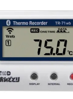 日本TANDD温湿度数据记录仪热电偶兼容TR-75A TR-75nw