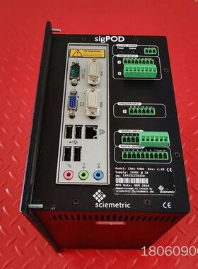 sciometric sigPOD工业显示器，型号1302-