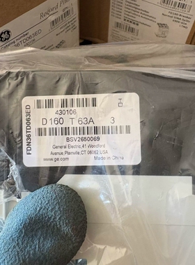 GE通用FD160塑壳断路器FDN36TD063ED、3P