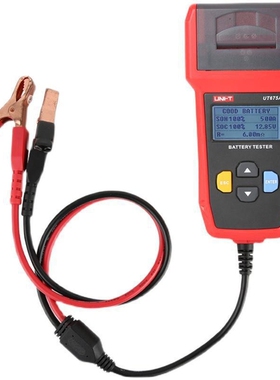 优利德UT673A/UT675A数字汽车电瓶检测仪蓄电池仪12V/24V充电