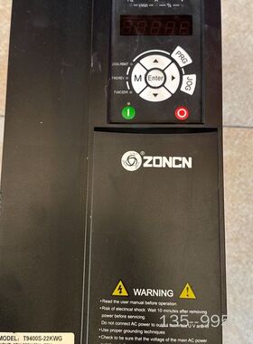 众辰变频器，T9400s-22KWG，重载22Kw，380v详谈