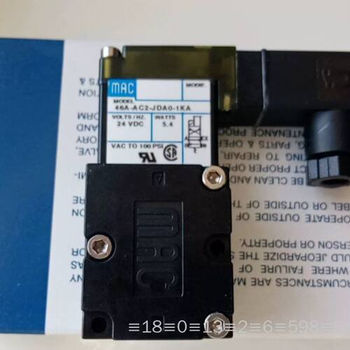 MAC电磁阀46A-AC1-JDA0-1KA，正议价