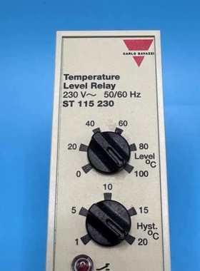 议价CARLO GAVAZZI佳乐温度继电器ST115230，2维修