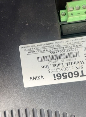 议价威纶通MT6056i触摸屏，V2WV，拆机件