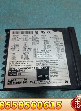 横河YOKOGAWA 温度控制器 UP750-00，8成