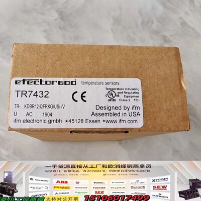 IFM易福门TR7432温度传感器，现货，全新原装正品，图，议价