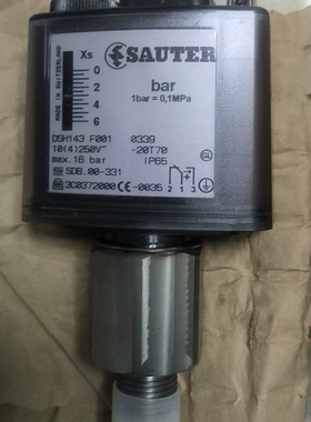 瑞士SAUTER压力开关DSH143 F001，DSA146;议价