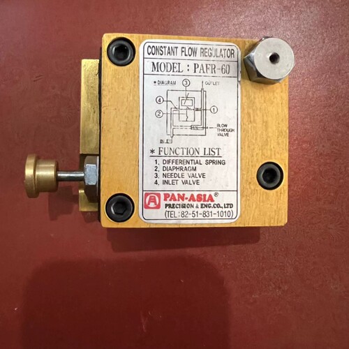 PANASIA PAFR-60 FLOW REGULATOR