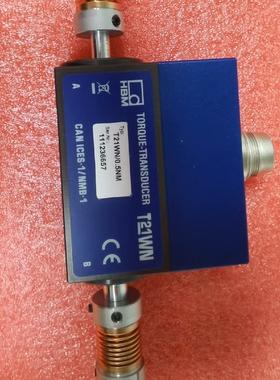 HBM  T21WN/0.5NM轴式扭矩传感器，实物图片。拆