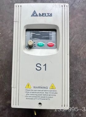 台达S1变频器1.5KW220V，VFD015S21A漂详谈