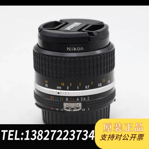 原装正品尼康AIS35/2广角 95新 工业设备上拆下 胶皮已议价