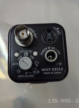 瓦特Watec摄像机，WAT-231S2，，问题详谈