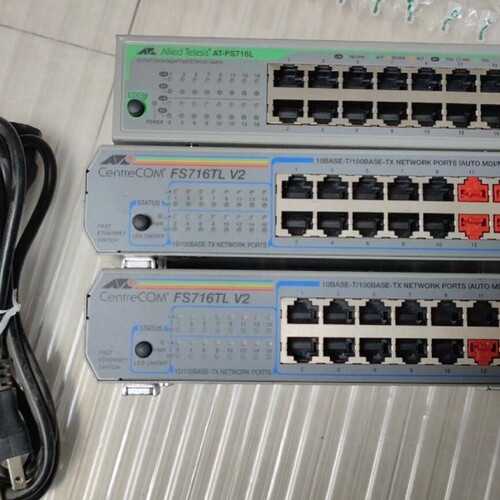 全新安耐特交换机AT-FS716L   800需询价