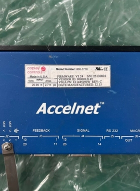 议价Copley Controls Accelnet 800-1维修
