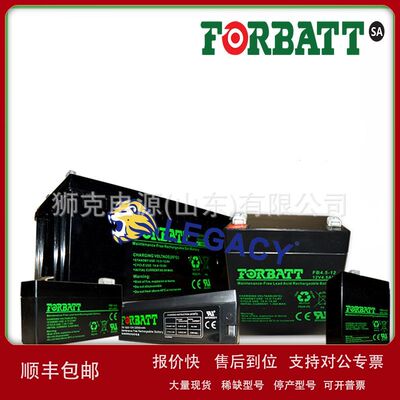 美国FORBATT 蓄电池FB12-12G、FB18-12G、FB24-12G、FB26-12电瓶