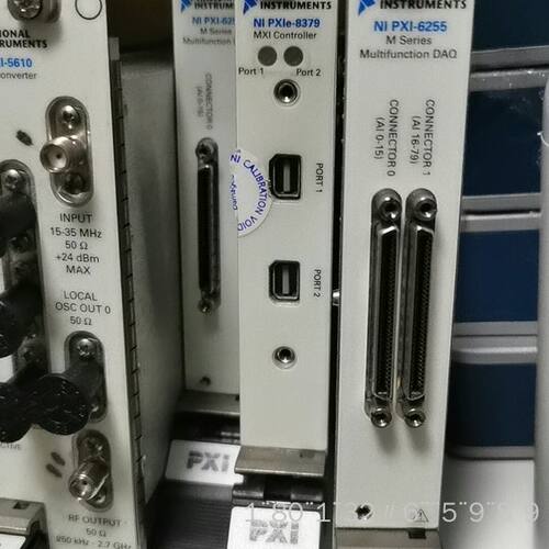 NI PXI-6255多功能数据采集卡，M系列正品，成色
