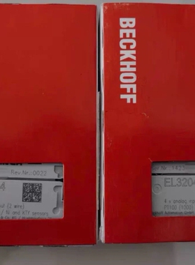 BECKHOFF倍福模块EL3204(议价）