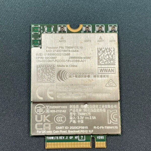 DW5930e-Интернет-модуль eSIM 5G, модель T99W175,-выгодный товар