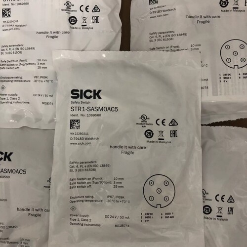 全新SICK西克原装正品STR1-SASM0AC5安全门传感议价