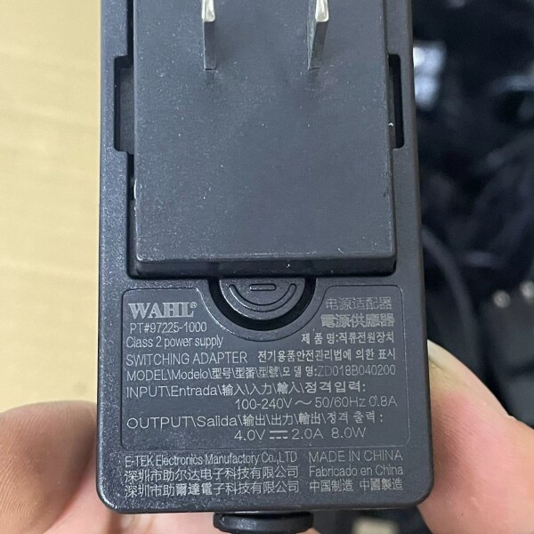 议价WAHL华尔.电推剪(适配器）充电器，适用机型8148 85
