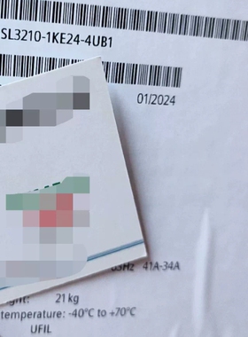 全新原装正品6SL3210-1KE24-4UB1原装现议价