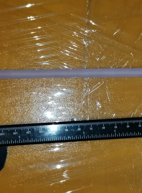 议价加长版激光晶体棒，长约151mm，直径7mm，紫色。编号JY可维修