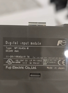 议价富士原装数字输入模块NP1X6406-W，DC24V 4mA